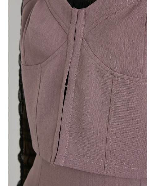 LILY BROWN(リリーブラウン)の「コルセットビスチェトップス(その他トップス・レディース・ベージュ/ブラウン/ラベンダー・FREE)」の16枚目の写真