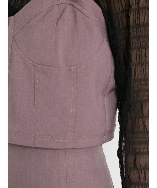 LILY BROWN(リリーブラウン)の「コルセットビスチェトップス(その他トップス・レディース・ベージュ/ブラウン/ラベンダー・FREE)」の18枚目の写真