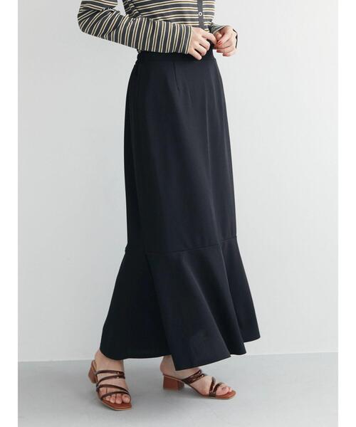 Green　Parks（グリーンパークス）の「・novem9 カットジョーゼットマーメイドスカート（スカート・レディース・ブルー/レッド/ブラック/ピンク・FREE）」の22枚目の写真