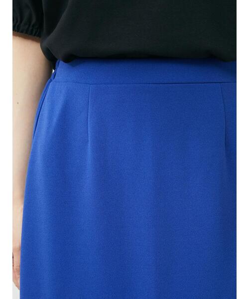 Green　Parks（グリーンパークス）の「・novem9 カットジョーゼットマーメイドスカート（スカート・レディース・ブルー/レッド/ブラック/ピンク・FREE）」の5枚目の写真