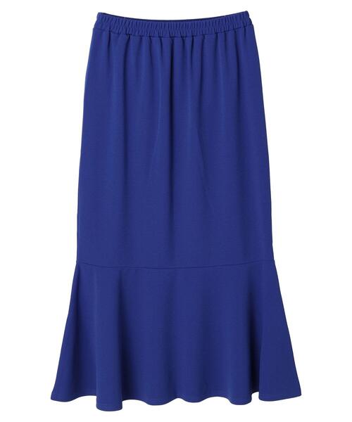 Green　Parks（グリーンパークス）の「・novem9 カットジョーゼットマーメイドスカート（スカート・レディース・ブルー/レッド/ブラック/ピンク・FREE）」の15枚目の写真