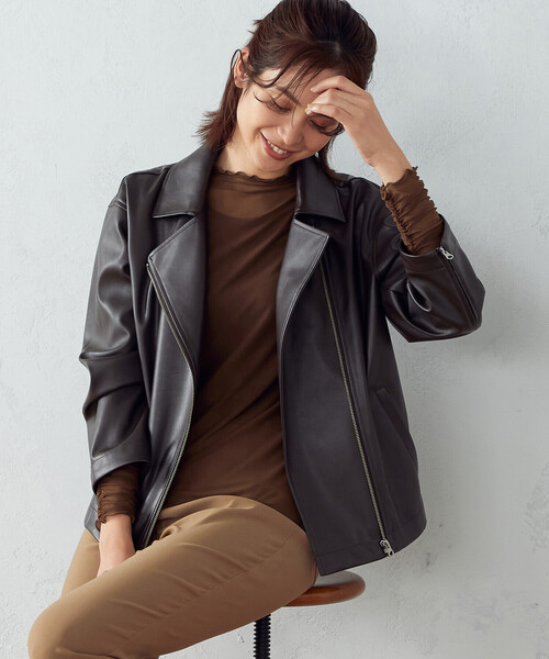 COMME CA ISM(コムサイズム)の「シアー メロウ カットソー(Tシャツ/カットソー・レディース・ブラック/ブラウン/ミント・MEDIUM/LARGE)」の21枚目の写真