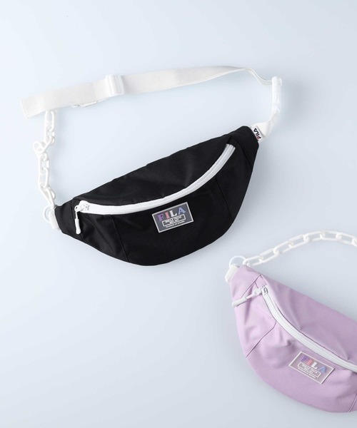 FILA(フィラ)の「【FILA】ボディバッグ(ボディバッグ/ウエストポーチ・キッズ・ブラック/パープル・ONE SIZE)」の14枚目の写真