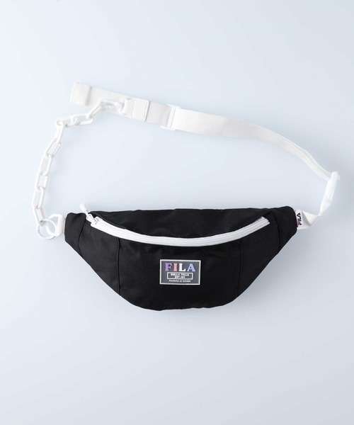 FILA(フィラ)の「【FILA】ボディバッグ(ボディバッグ/ウエストポーチ・キッズ・ブラック/パープル・ONE SIZE)」の7枚目の写真