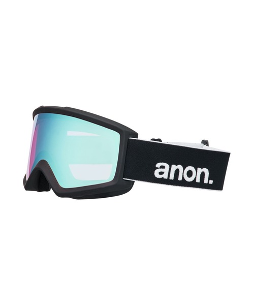 BURTON（バートン）の「Anon Helix 2.0 ローブリッジフィット ゴーグル（スポーツグッズ・メンズ・ブラック/ホワイト/ブラック×ホワイト・FREE）」の4枚目の写真