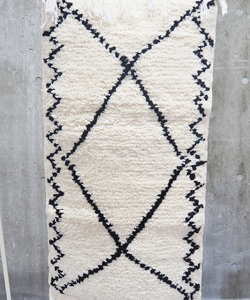 CONTROL FREAK / CTFK（コントロールフリーク）の「CONTROL FREAK(コントロールフリーク)BENIOURAIN（ラグ/マット・レディース・ホワイト/グレー/アイボリー/クリーム・FREE）」の5枚目の写真