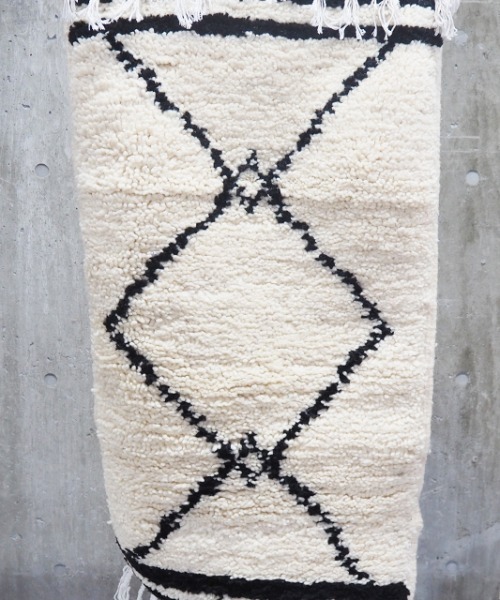 CONTROL FREAK / CTFK（コントロールフリーク）の「CONTROL FREAK(コントロールフリーク)BENIOURAIN（ラグ/マット・レディース・ホワイト/グレー/アイボリー/クリーム・FREE）」の7枚目の写真