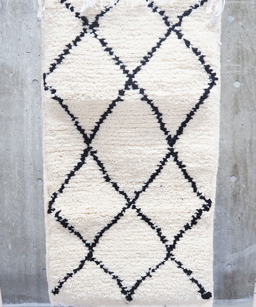 CONTROL FREAK / CTFK（コントロールフリーク）の「CONTROL FREAK(コントロールフリーク)BENIOURAIN（ラグ/マット・レディース・ホワイト/グレー/アイボリー/クリーム・FREE）」の9枚目の写真