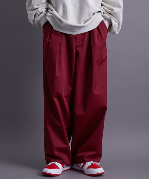 re_k by JUNRED（レクバイジュンレッド）の「re_k by JUNRED / モンスターワイドワークパンツ（その他パンツ・メンズ・ブラック/ベージュ/ブルー/ワイン・S/M/L）」の4枚目の写真