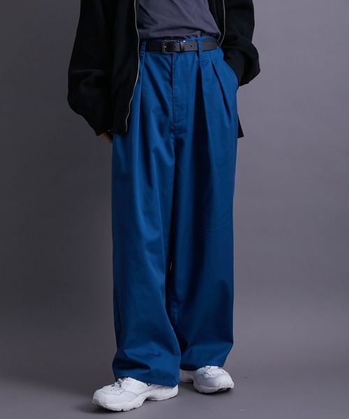 re_k by JUNRED（レクバイジュンレッド）の「re_k by JUNRED / モンスターワイドワークパンツ（その他パンツ・メンズ・ブラック/ベージュ/ブルー/ワイン・S/M/L）」の3枚目の写真