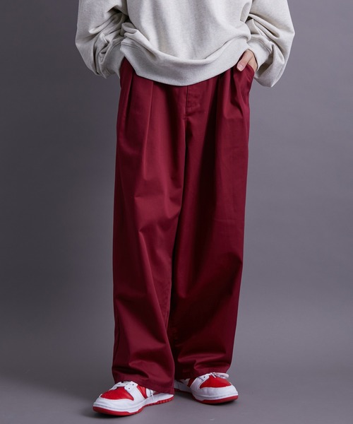 re_k by JUNRED（レクバイジュンレッド）の「re_k by JUNRED / モンスターワイドワークパンツ（その他パンツ・メンズ・ブラック/ベージュ/ブルー/ワイン・S/M/L）」の9枚目の写真