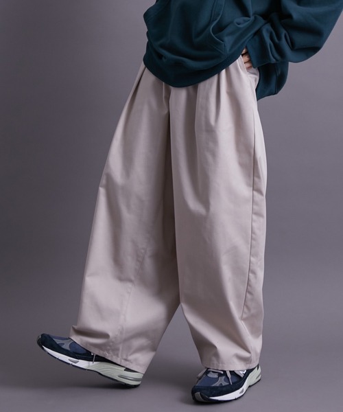 re_k by JUNRED（レクバイジュンレッド）の「re_k by JUNRED / モンスターワイドワークパンツ（その他パンツ・メンズ・ブラック/ベージュ/ブルー/ワイン・S/M/L）」の5枚目の写真