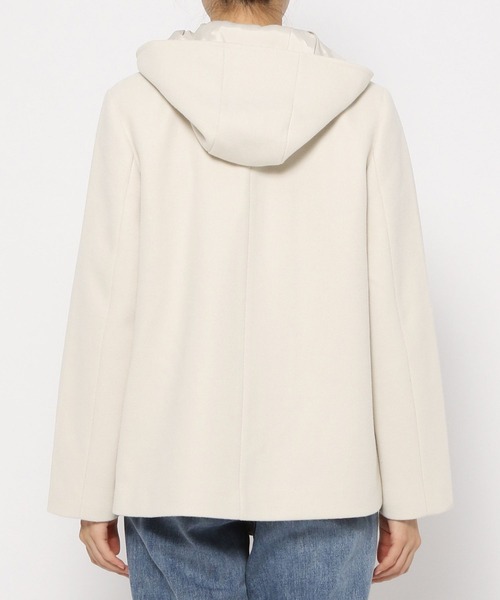 軽やかストレッチ2WAYショートコート/278042