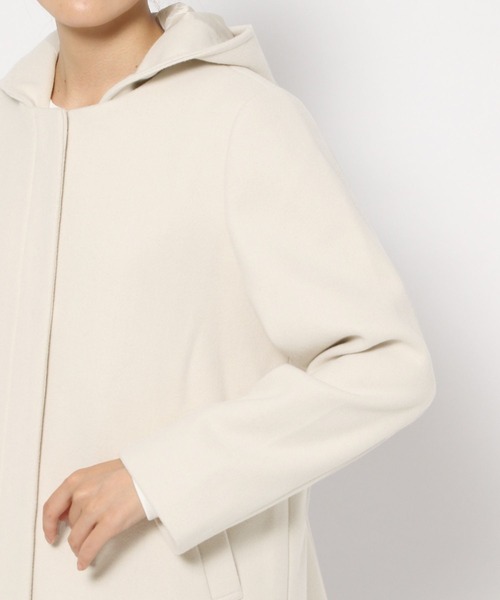 軽やかストレッチ2WAYショートコート/278042