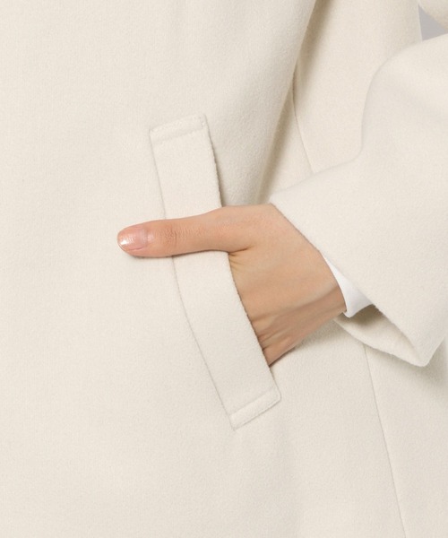 軽やかストレッチ2WAYショートコート/278042