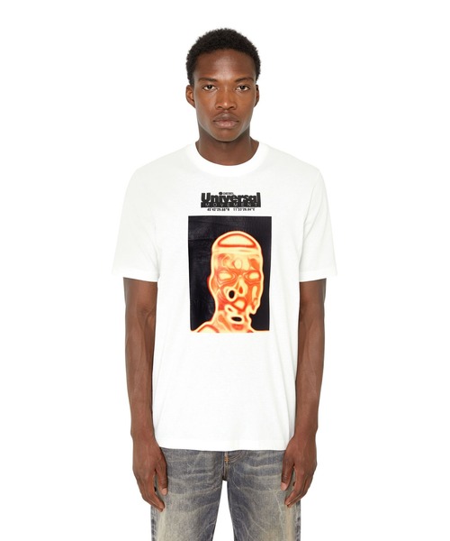 DIESEL（ディーゼル）の「メンズ Tシャツ グラフィック（Tシャツ