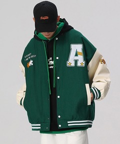 A'GEM/9 × .kom『MAISON EMERALD/メゾン エメラルド』 Varsity