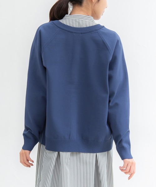 Honeys（ハニーズ）の「クルーネックカーディガン（カーディガン/ボレロ・レディース・ブラック/ライム/ブルー/アイボリー/ピンク系その他・LL/M/L）」の19枚目の写真