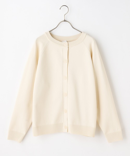 Honeys（ハニーズ）の「クルーネックカーディガン（カーディガン/ボレロ・レディース・ブラック/ライム/ブルー/アイボリー/ピンク系その他・LL/M/L）」の11枚目の写真