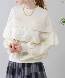 Paradise Picnic | anana フリルケープレイヤープルオーバー(スウェット)