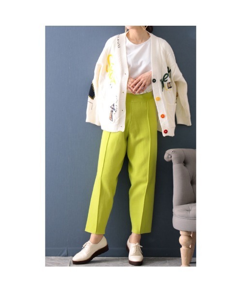 Sawa a la mode（サワアラモード）の「気持ちもクローゼットも彩るカラーニットパンツ（その他パンツ・レディース・ピンク/グリーン/ブルー・FREE）」の10枚目の写真