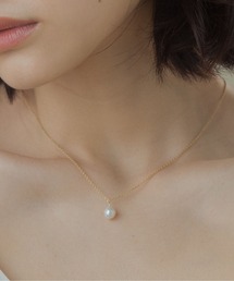 VATSURICA | 《trim by vatsurica》金属アレルギー対応 / サージカルステンレス / パール ネックレス(ネックレス)