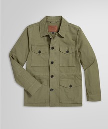 BROOKS BROTHERS | コットン リップストップ 4ポケット ミリタリージャケット(ミリタリージャケット)