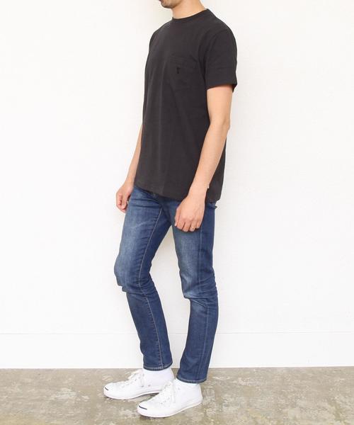 coen（コーエン）の「USAコットンポケT（Tシャツ/カットソー・メンズ・ワイン/ホワイト/ブラック/ターコイズブルー/ネイビー/イエロー・SMALL/MEDIUM/LARGE/X-LARGE）」の17枚目の写真