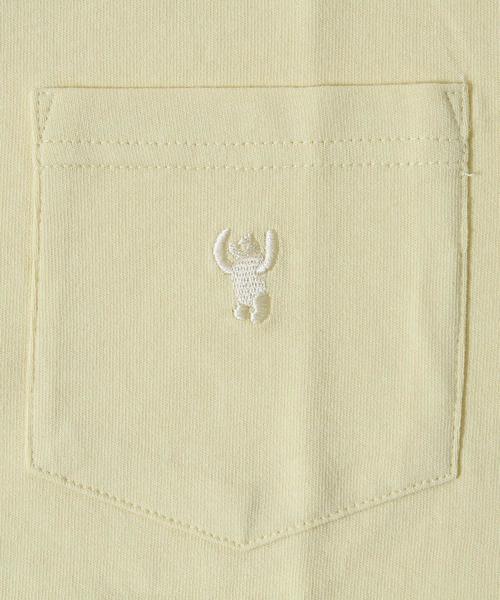 coen（コーエン）の「USAコットンポケT（Tシャツ/カットソー・メンズ・ワイン/ホワイト/ブラック/ターコイズブルー/ネイビー/イエロー・SMALL/MEDIUM/LARGE/X-LARGE）」の12枚目の写真