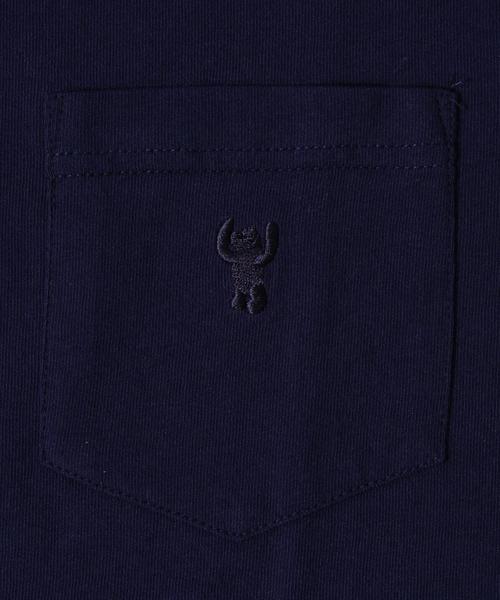 coen（コーエン）の「USAコットンポケT（Tシャツ/カットソー・メンズ・ワイン/ホワイト/ブラック/ターコイズブルー/ネイビー/イエロー・SMALL/MEDIUM/LARGE/X-LARGE）」の14枚目の写真