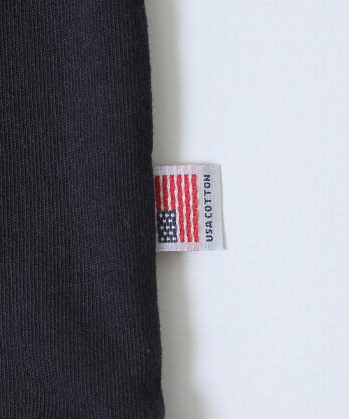 coen（コーエン）の「USAコットンポケT（Tシャツ/カットソー・メンズ・ワイン/ホワイト/ブラック/ターコイズブルー/ネイビー/イエロー・SMALL/MEDIUM/LARGE/X-LARGE）」の8枚目の写真