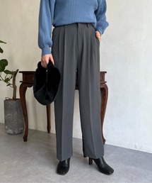 prose verse | 2タックセンタープレススラックス(その他パンツ)