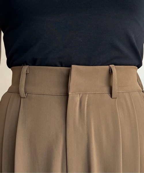 prose verse（プロズヴェール）の「2タックセンタープレススラックス（その他パンツ・レディース・ライトグレー/ブラウン/グレー・FREE）」の5枚目の写真