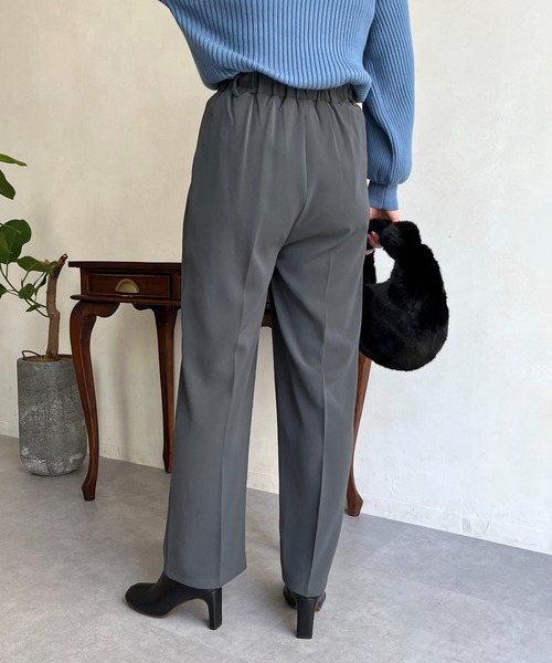 prose verse（プロズヴェール）の「2タックセンタープレススラックス（その他パンツ・レディース・ライトグレー/ブラウン/グレー・FREE）」の14枚目の写真