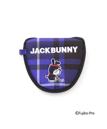 Jack Bunny!!（ジャックバニー）の「【ドラえもん Jack Bunny!!】タータンチェック マレット型用 パターカバー (UNISEX)（ゴルフグッズ・レディース）」