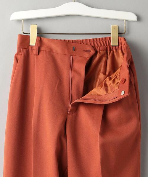 BEAUTY&YOUTH UNITED ARROWS（ビューティーアンドユースユナイテッドアローズ）の「カルゼ バックゴム テーパード パンツ 2 -ウォッシャブル-（その他パンツ・レディース・ブラック/オフホワイト/オレンジ・S/M/L）」の18枚目の写真