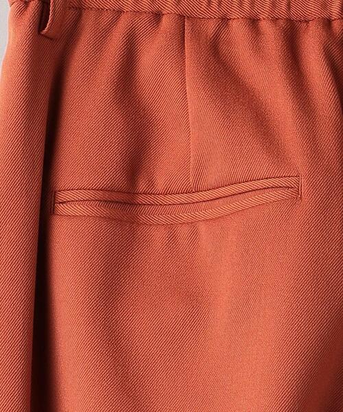 BEAUTY&YOUTH UNITED ARROWS（ビューティーアンドユースユナイテッドアローズ）の「カルゼ バックゴム テーパード パンツ 2 -ウォッシャブル-（その他パンツ・レディース・ブラック/オフホワイト/オレンジ・S/M/L）」の21枚目の写真