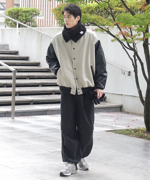 THE SHOP TK （ザ ショップ ティーケー ）の「◆【Coleman/コールマン別注】ボアネックウォーマー（ネックウォーマー/スヌード・メンズ・ネイビー系/ブラック/カーキ/ベージュ・00）」の5枚目の写真