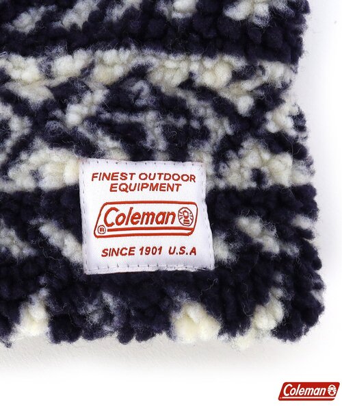 THE SHOP TK （ザ ショップ ティーケー ）の「◆【Coleman/コールマン別注】ボアネックウォーマー（ネックウォーマー/スヌード・メンズ・ネイビー系/ブラック/カーキ/ベージュ・00）」の12枚目の写真