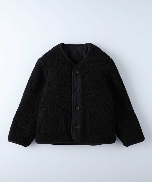 MPS(エムピーエス)の「【MPS】裏ボアキルトジャケット(ダウンジャケット/コート・キッズ・ブラック/カーキブラウン・120/130/140/150/160)」の1枚目の写真