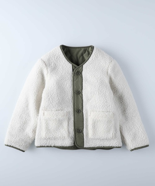 MPS(エムピーエス)の「【MPS】裏ボアキルトジャケット(ダウンジャケット/コート・キッズ・ブラック/カーキブラウン・120/130/140/150/160)」の15枚目の写真