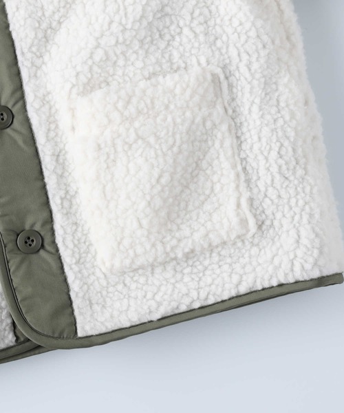 MPS(エムピーエス)の「【MPS】裏ボアキルトジャケット(ダウンジャケット/コート・キッズ・ブラック/カーキブラウン・120/130/140/150/160)」の16枚目の写真