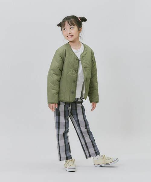 MPS(エムピーエス)の「【MPS】裏ボアキルトジャケット(ダウンジャケット/コート・キッズ・ブラック/カーキブラウン・120/130/140/150/160)」の3枚目の写真