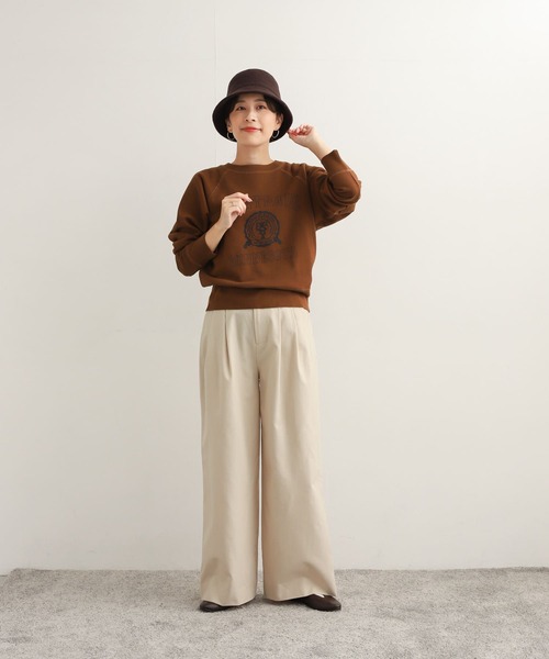 work not work アーバンリサーチ リボンワイドタックパンツ 新品 セール】 コーデュロイタックワイドパンツ （その他パンツ