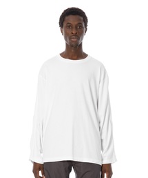 Herringbone Tape L-S Tee / 袖ヘリンボーンテープ付き長袖Tシャツ