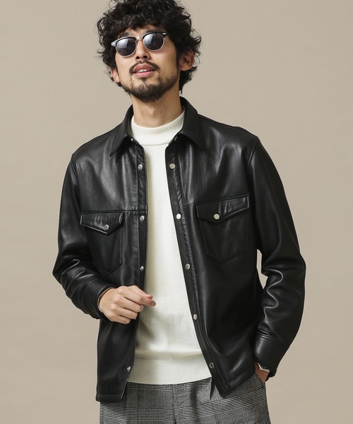 NANO universe（ナノユニバース）の「レザージャケット（その他