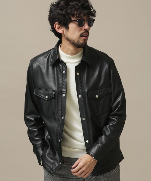 NANO universe（ナノユニバース）の「レザージャケット（その他