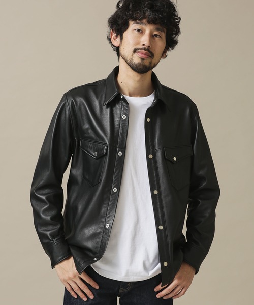 NANO universe（ナノユニバース）の「レザージャケット（その他