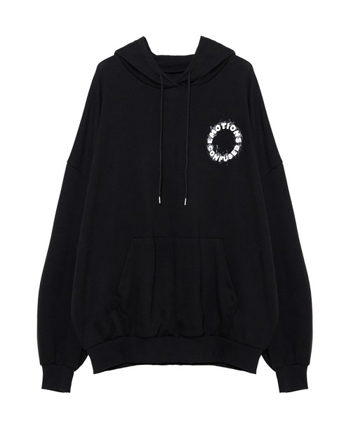 Figments（フィグメンツ）の「EMOTIONSパーカー（パーカー・レディース・ブラック・FREE）」の7枚目の写真