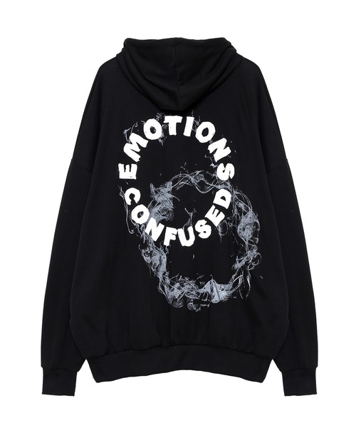 Figments（フィグメンツ）の「EMOTIONSパーカー（パーカー・レディース・ブラック・FREE）」の8枚目の写真